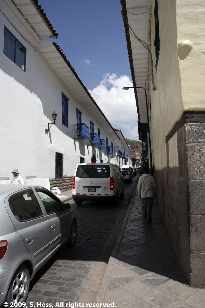 Narrow Streets in Cusco